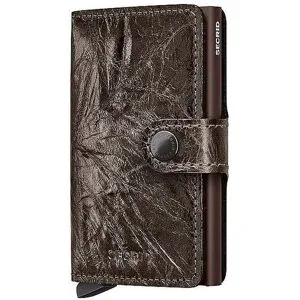 SECRID Geldbörse - Miniwallet Crunch bronze braun damen