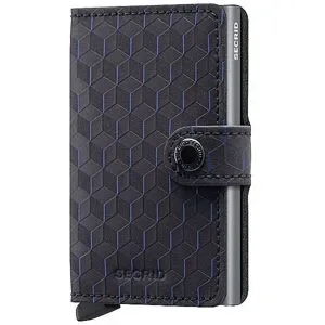 SECRID Geldbörse - Miniwallet Optical black titanium schwarz Damen