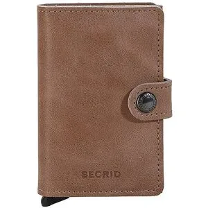 SECRID Geldbörse - Miniwallet Vintage taupe grau Damen