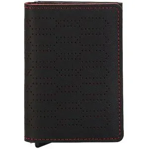 SECRID Geldbörse - Slimwallet Fuel black-red schwarz Damen