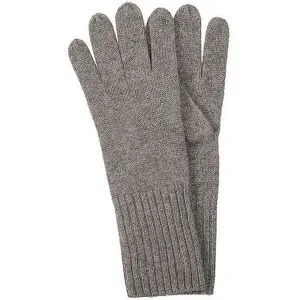 SEEBERGER Kaschmir Handschuhe braun Damen