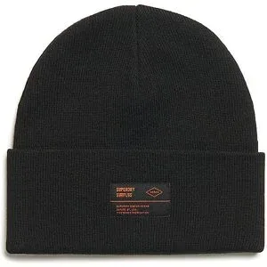 SUPERDRY Mütze - Haube  schwarz Herren