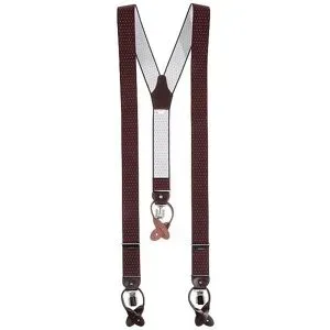 PROFUOMO Hosenträger rot Herren