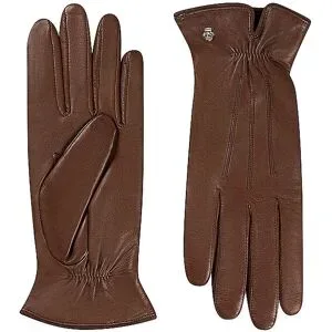 ROECKL Lederhandschuhe ANTWERPEN braun   7 Damen