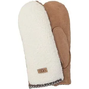 UGG Handschuhe - Fäustlinge UGGBRAID camel   L/XL Damen
