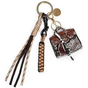 VIAMAILBAG Schlüsselanhänger - Taschenanhänger ART.03 braun Damen