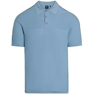 ALPHATAURI Strickpoloshirt FENZI hellblau   S Herren
