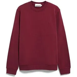 ARMEDANGELS Sweater BAARO rot   S herren