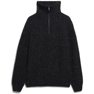 ARMEDANGELS Troyer Pullover  schwarz   L Herren