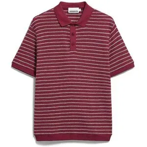 ARMEDANGELS Poloshirt MAARIO  rot   M herren