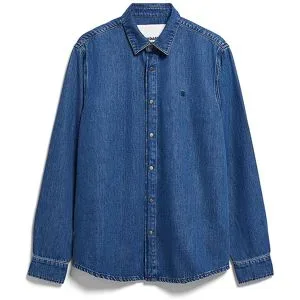 ARMEDANGELS Jeanshemd  blau   S Herren