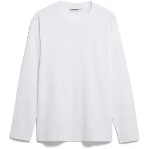 ARMEDANGELS Langarmshirt JAAMES  weiss   L Herren