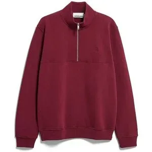 ARMEDANGELS Troyer Sweater  rot   L Herren