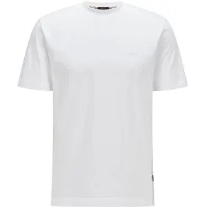 Boss T-Shirt Regular Fit THOMPSON weiss   L herren