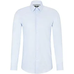 Boss Hemd Slim Fit HANK hellblau   42 Herren