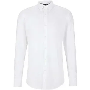 Boss Hemd Slim Fit HANK weiss   41 Herren