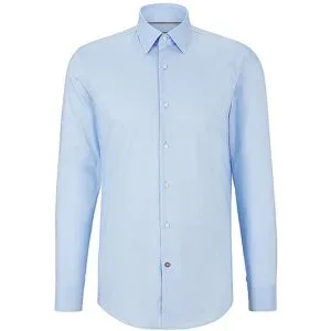 Boss Hemd Slim Fit H-HANK blau   42 Herren