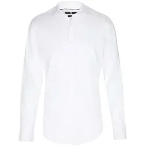 Boss Hemd Slim Fit P-HANK weiss   41 Herren