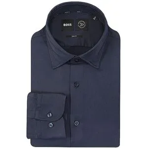 Boss Hemd Slim Fit HANK dunkelblau   40 herren
