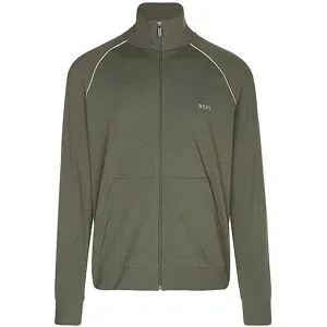 Boss Loungewear Sweatjacke JACKET Z olive   M herren