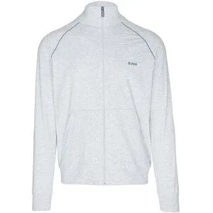 Boss Loungewear Sweatjacke JACKET Z hellgrau   M herren