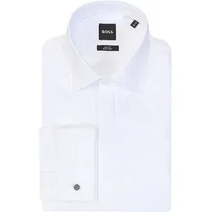 Boss Hemd Slim Fit weiss   40 herren