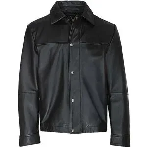 Boss Lederjacke JOBAN schwarz   50 Herren