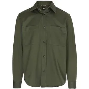 Boss Overshirt H-OWEN dunkelgrün   XXL herren