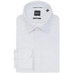 Boss Hemd Slim Fit P-HANK weiss   42 Herren