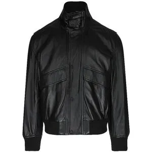 Boss Lederjacke JOLIGHTS schwarz   46 Herren