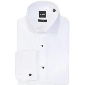 Boss Hemd Slim FIT HANK weiss   42 Herren