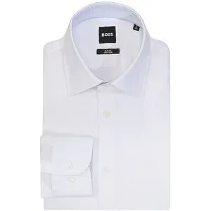 Boss Hemd HANK weiss   44 Herren