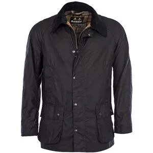 BARBOUR Fieldjacke ASHBY WAX blau   XL Herren