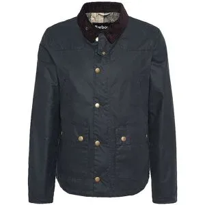 BARBOUR Jacke REELIN WAX dunkelgrün   S Herren