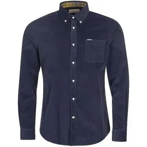 BARBOUR Cordhemd RAMSEY dunkelblau   L Herren