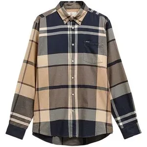 BARBOUR Hemd Slim Fit DUNOON beige   XXL herren
