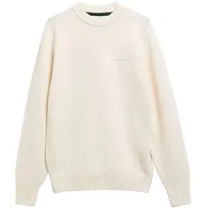 BARBOUR Pullover NEWTOWN creme   L herren