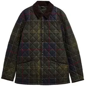 BARBOUR Steppjacke LIDDLESDALE dunkelgrün   M Herren