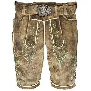 BECKERT Lederhose ST.JOHANN braun   46 herren
