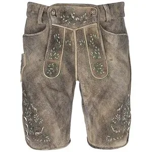 BECKERT Lederhose WILDBOCK SÄMINA  braun   46 Herren