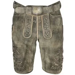 BECKERT Lederhose WILDBOCK SÄMINA  braun   54 Herren