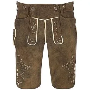 BECKERT Lederhose MAXIMUS braun   50 Herren