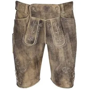 BECKERT  Lederhose FLACHAU  hellbraun   54 herren