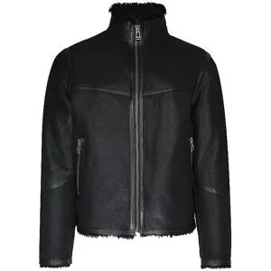BELSTAFF Shearling Jacke HIGHLAND schwarz   XXXL Herren