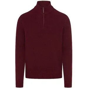 Brax Troyer Pullover STEFFEN dunkelrot   XXL herren