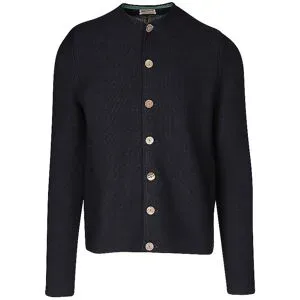 GOTTSEIDANK Trachten Strickjacke ALOISIUS blau   XL herren
