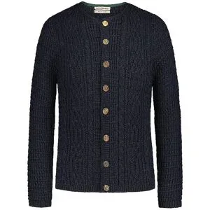 GOTTSEIDANK Trachtenstrickjacke ANTON blau   M herren