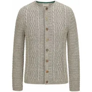 GOTTSEIDANK Trachtenstrickjacke ANTON beige   L Herren