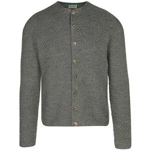 GOTTSEIDANK Trachtenstrickjacke XAVER olive   S Herren