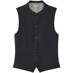 GOTTSEIDANK Trachtengilet KONSTANTIN blau   46 Herren